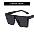 Load image into Gallery viewer, Trisha Trendy Big Box Personality One-piece Retro Sunglasses For Men and Women Street