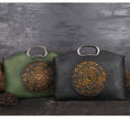 Load image into Gallery viewer, Luana Women's Embossed Leather Tote with One-shoulder Diagonal Straps