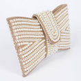 Load image into Gallery viewer, Rhinestone and Pearl Party Clutch