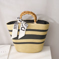 Load image into Gallery viewer, Faya Large Capacity Niche Straw Woven Beach Summer Handbag
