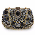 Load image into Gallery viewer, Opalaia Beaded And Diamond-Encrusted Handbag