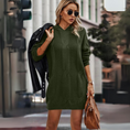 Load image into Gallery viewer, Alexa Cable Hoodie Knitted Sweater Dress