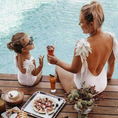 Load image into Gallery viewer, Angelina Toddlers Wings One-Piece Swimsuit
