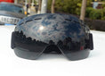 Load image into Gallery viewer, Aspen Ski Goggles Anti-fog and Sand-proof Large Spherical Glasses Black