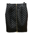 Load image into Gallery viewer, Demi Quilted Faux Leather High Waist Pencil Skirt