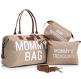 Load image into Gallery viewer, CHQEL Diaper Bag Tote with 2 Organizers, Multifunctional