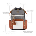 Load image into Gallery viewer, Coffee and Cream Boss Plus™ Backpack Diaper Bag