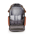 Load image into Gallery viewer, Coffee and Cream Boss Plus™ Backpack Diaper Bag