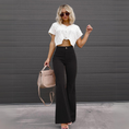 Load image into Gallery viewer, Ivanessa Corduroy High Waisted Bell Bottom Pants