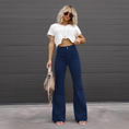 Load image into Gallery viewer, Ivanessa Corduroy High Waisted Bell Bottom Pants