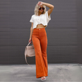 Load image into Gallery viewer, Ivanessa Corduroy High Waisted Bell Bottom Pants