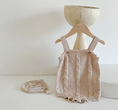 Load image into Gallery viewer, Kennedy Cable Knit Unisex Romper + Hat Set