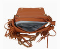 Load image into Gallery viewer, Kenya Biker Jacket Fringe Handbag