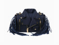 Load image into Gallery viewer, Kenya Biker Jacket Fringe Handbag