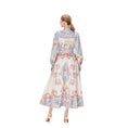 Load image into Gallery viewer, Lumière Rosalie Élan Buttoned Midi Dress frame