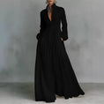 Load image into Gallery viewer, Lumière Solenne Airy Maxi Dress – Lightweight Long Sleeve Flowy Spring & Summer Dress for Women
