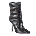Load image into Gallery viewer, Noxara Extravagance Mirror Embellished Stiletto Boots