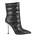Load image into Gallery viewer, Noxara Extravagance Mirror Embellished Stiletto Boots