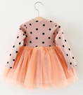 Load image into Gallery viewer, Paris Polka Dot Tulle Dress 1 Stunning Dress – perfect for twirling and enchanting everyone around.
