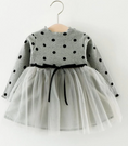 Load image into Gallery viewer, Paris Polka Dot Tulle Dress 1 Stunning Dress – perfect for twirling and enchanting everyone around.