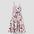 Load image into Gallery viewer, Alessandra Pink Hibiscus Tropical Woman's Dress