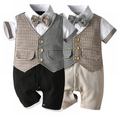 Load image into Gallery viewer, Remington Houndstooth Baby Boy Suit