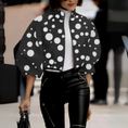 Load image into Gallery viewer, Tempozia Printed Cropped Jacket