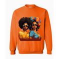 Load image into Gallery viewer, Thema and Louise Best Friends Sweatshirt orange