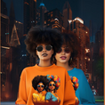 Load image into Gallery viewer, Thema and Louise Best Friends Sweatshirt styled