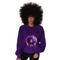 Load image into Gallery viewer, Tumelo Purple Haze Sweatshirt styled