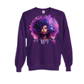 Load image into Gallery viewer, Tumelo Purple Haze Sweatshirt front