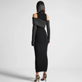 Load image into Gallery viewer, Vareela Off-Shoulder Slimming Knitted Maxi Dress
