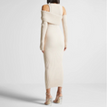 Load image into Gallery viewer, Vareela Off-Shoulder Slimming Knitted Maxi Dress