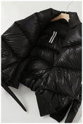 Load image into Gallery viewer, Arpezia Quilted Belted Puffer Jacket