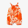 Load image into Gallery viewer, Family Matching Orange Beach Shirt & Floral Strap Dress Sets