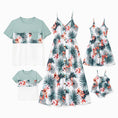 Load image into Gallery viewer, Family Sets Floral Panel Tee or Shirred Back Strap Dress