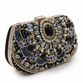 Load image into Gallery viewer, Opalaia Beaded And Diamond-Encrusted Handbag