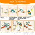 Load image into Gallery viewer, 3 in 1 Baby Gym Playmat Learning Walker