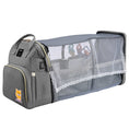 Load image into Gallery viewer, Versatile functionality as a diaper bag, changing table, and travel bassinet