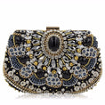 Load image into Gallery viewer, Opalaia Beaded And Diamond-Encrusted Handbag
