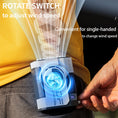 Load image into Gallery viewer, Portable Fan 10000mAh Rechargeable - Mini Waist Fan with Max 24H Working Time Multifunctional Power Bank Fan