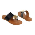 Load image into Gallery viewer, Kemi Gold Cove Thong Summer Slippers for Women