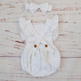 Load image into Gallery viewer, Amelia Organic Cotton Baby Girl Romper