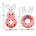 Load image into Gallery viewer, Finley Silicone Baby U-Shaped Toothbrush Crafted from soft silicone, it's gentle on delicate gums and promotes effective cleaning