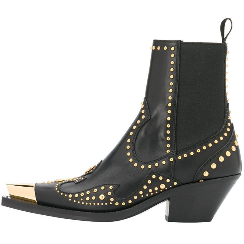 Cantoria Studded Ankle Bootie