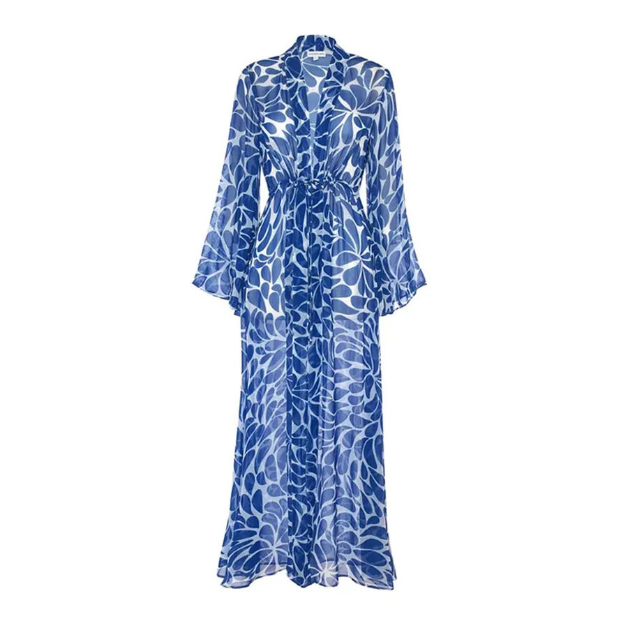 Athens Imperial Women's Printed One-piece Swimsuit and or Coverup Gown