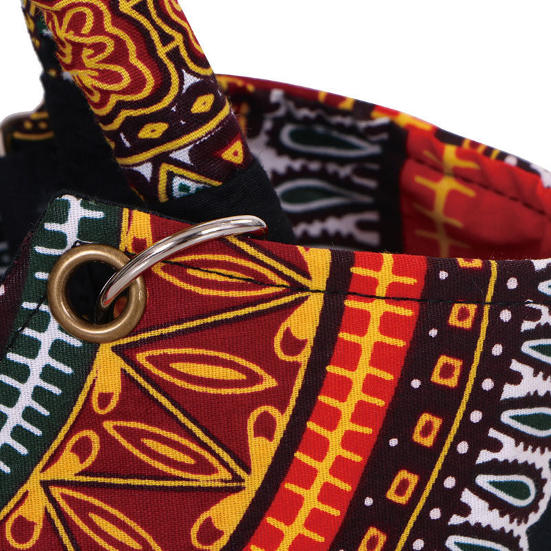 Masego African Ethnic Dashiki Style Handbag