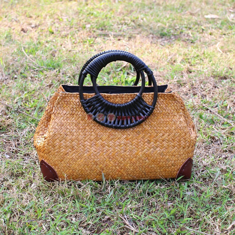 Helda Retro Travel Bag Hand-Woven