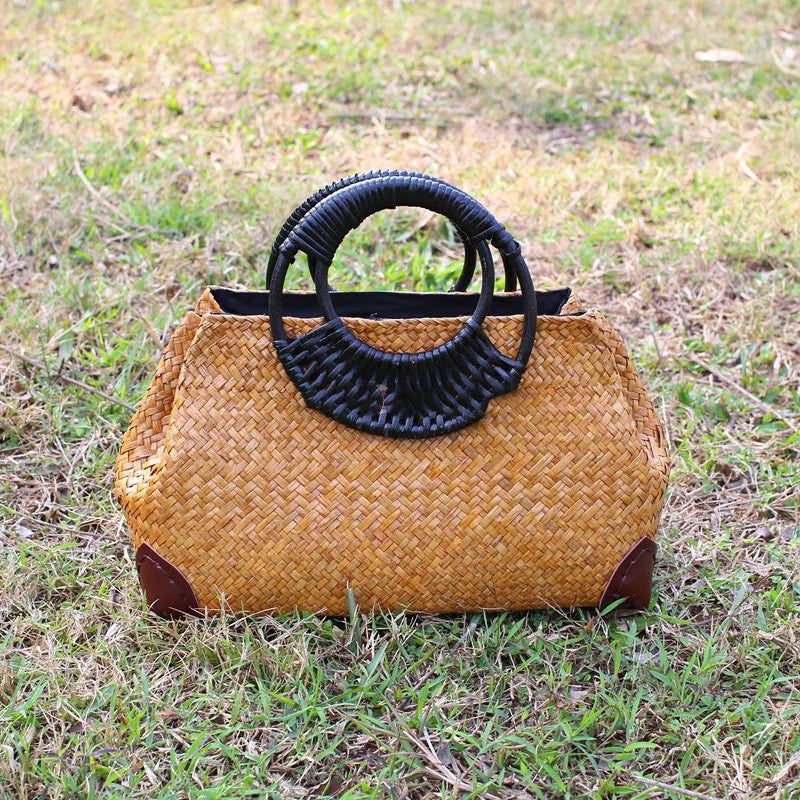 Helda Retro Travel Bag Hand-Woven