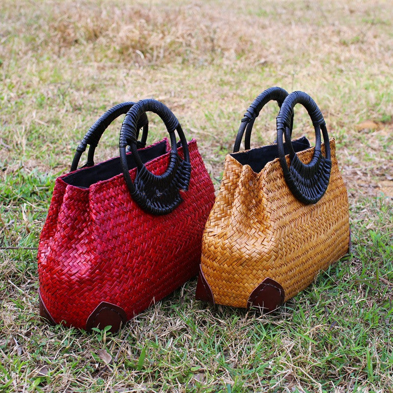 Helda Retro Travel Bag Hand-Woven